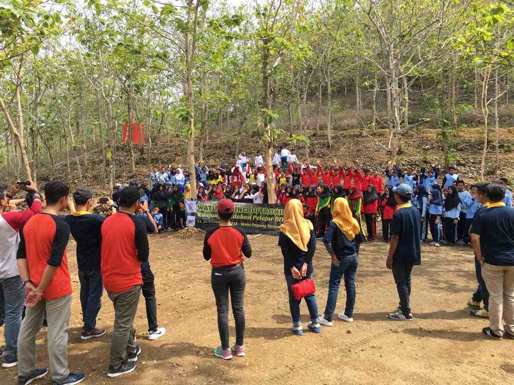 outbond smp negeri 2 bantul