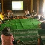 Suasana rapat tahunan Yayasan Javlec yang sangat sederhana