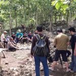 Javlec peliputan gambar oleh kru tvri 10