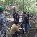 javlec-peliputan gambar oleh kru tvri 14