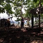 Javlec peliputan gambar oleh kru tvri 17