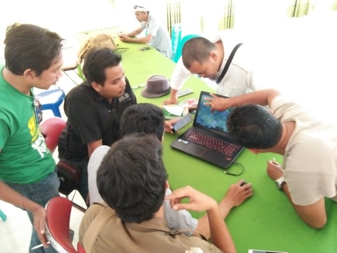 Melalui Aplikasi Handphone, Batas Lahan Mudah Dikenali
