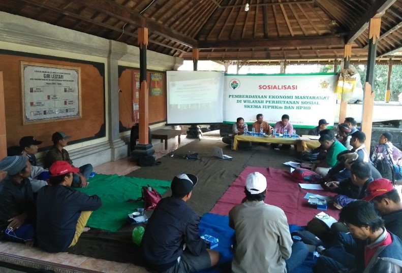 Pemetaan Kolaboratif, Mengembangkan Hutan Desa Wanagiri
