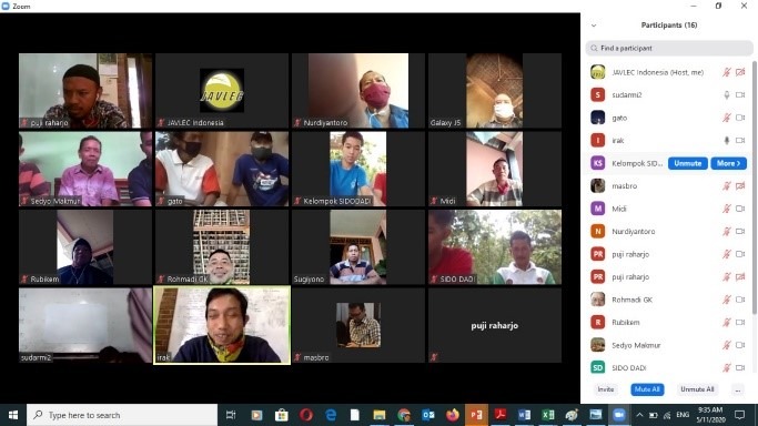 Training Virtual, Rencana Bisnis Perhutanan Sosial Training Virtual, Rencana Bisnis Perhutanan Sosial