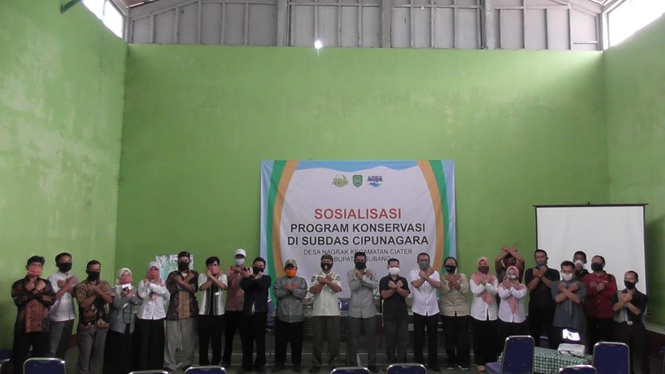 Bersama Javlec Indonesia, Aqua Subang Sosialisasikan Program Konservasi di Desa Nagrak
