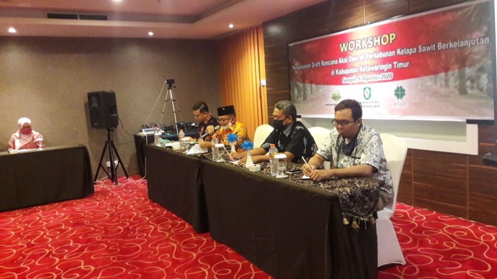 JAVLEC-SPOS Selenggarakan Workshop Penyusunan RAD PKSB Kabupaten Kotawaringin Timur