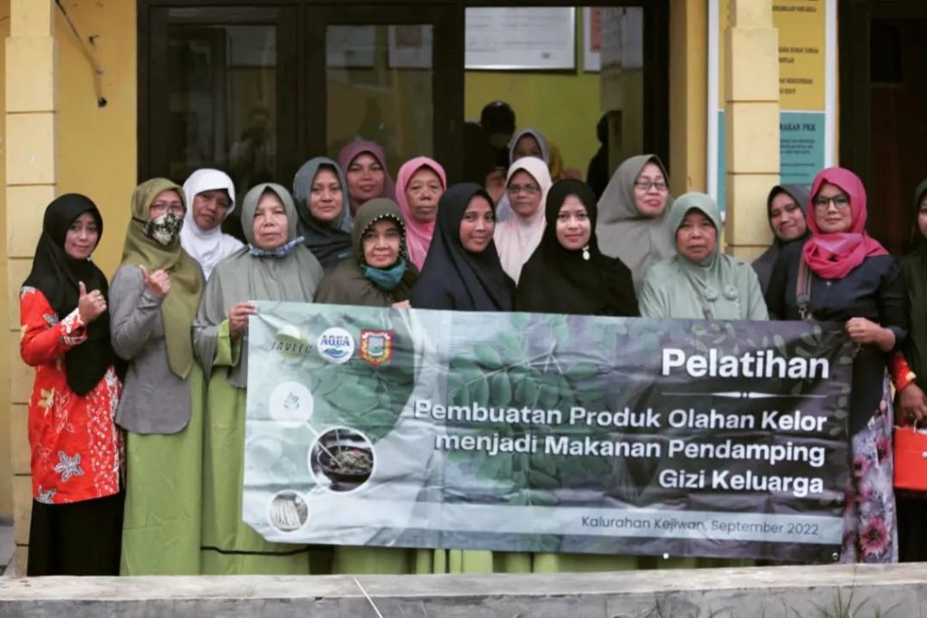 Pelatihan Mengolah Daun Kelor pada Kelompok PKK di Taman Kehati Wonosobo Pelatihan Mengolah Daun Kelor pada Kelompok PKK di Taman Kehati Wonosobo